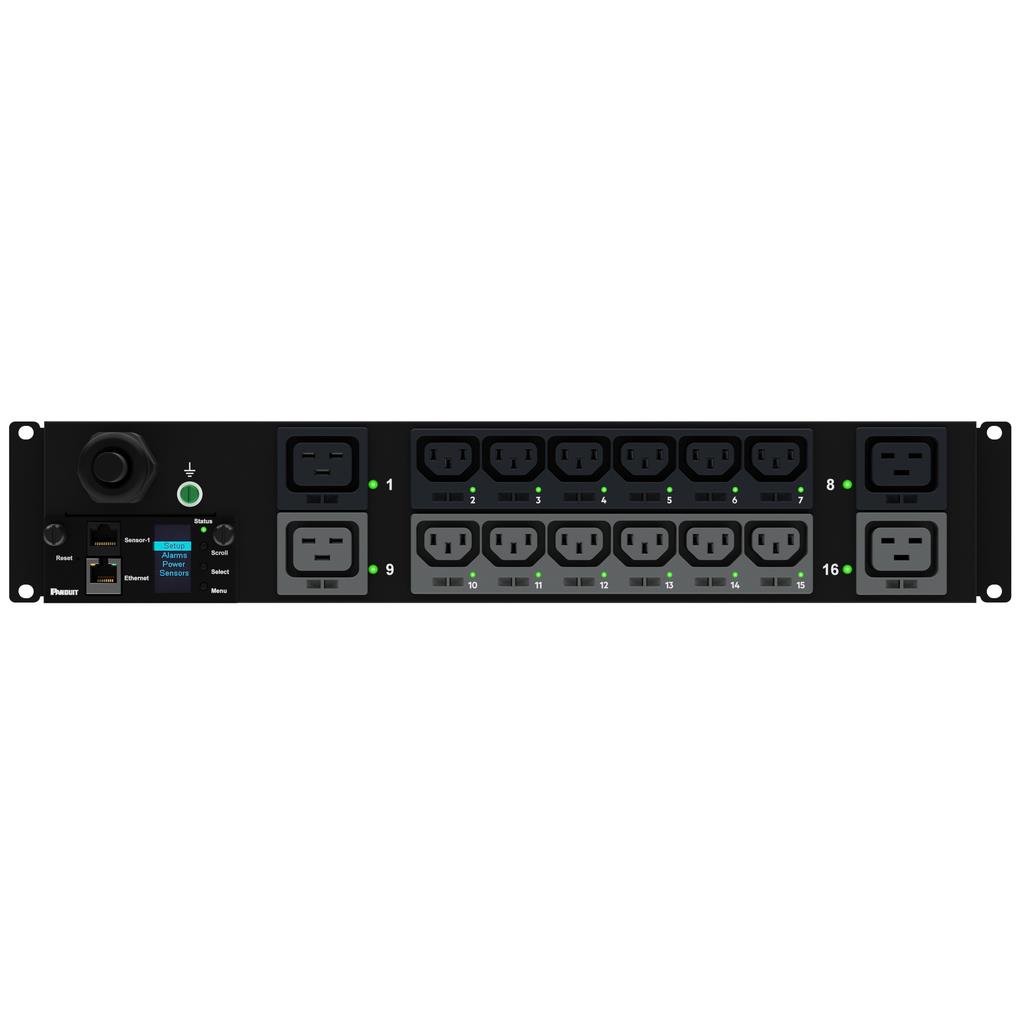 【P16E26M】MS PDU, 32AMP, 230V, (12)C13, (4