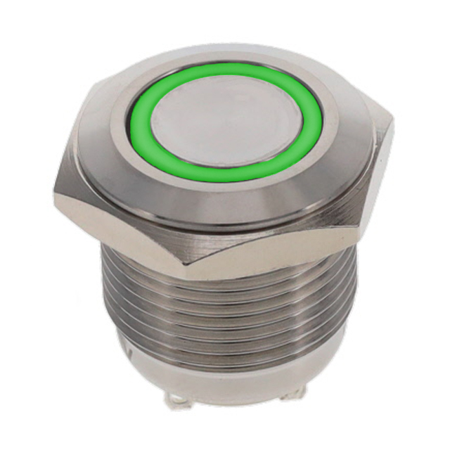 LED PNL IND GREEN 11.80MM SLDR【PV6F2PXSS-331】