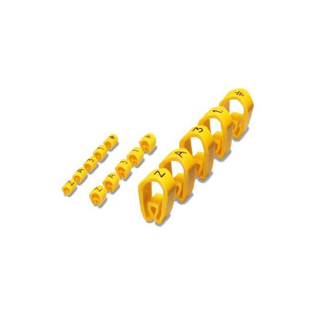 WIRE MARKER SLIP-ON YELLOW 0800543:0001 フェニックス