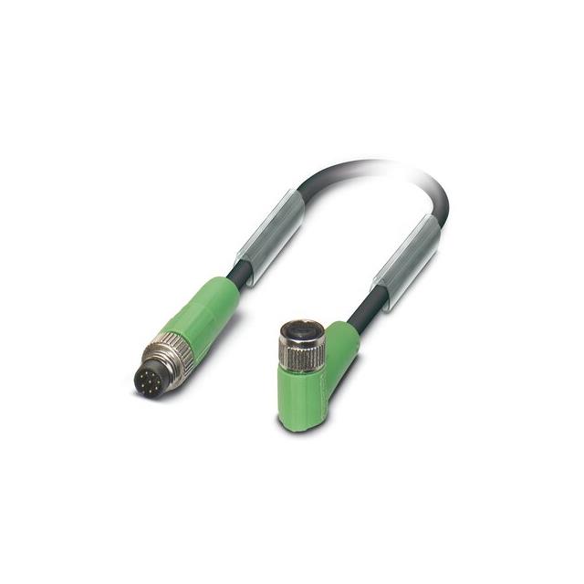 CBL 8POS RCPT TO PLUG RA 9.84'【1404204】