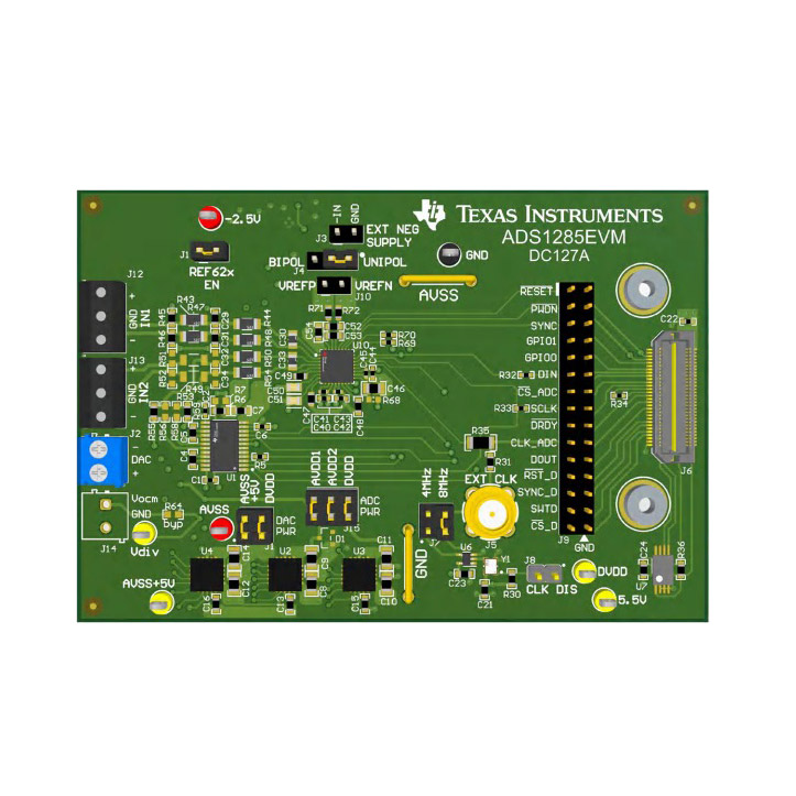 【ADS1285EVM-PDK】ADS1285 PERFORMANCE DEMONSTRATIO