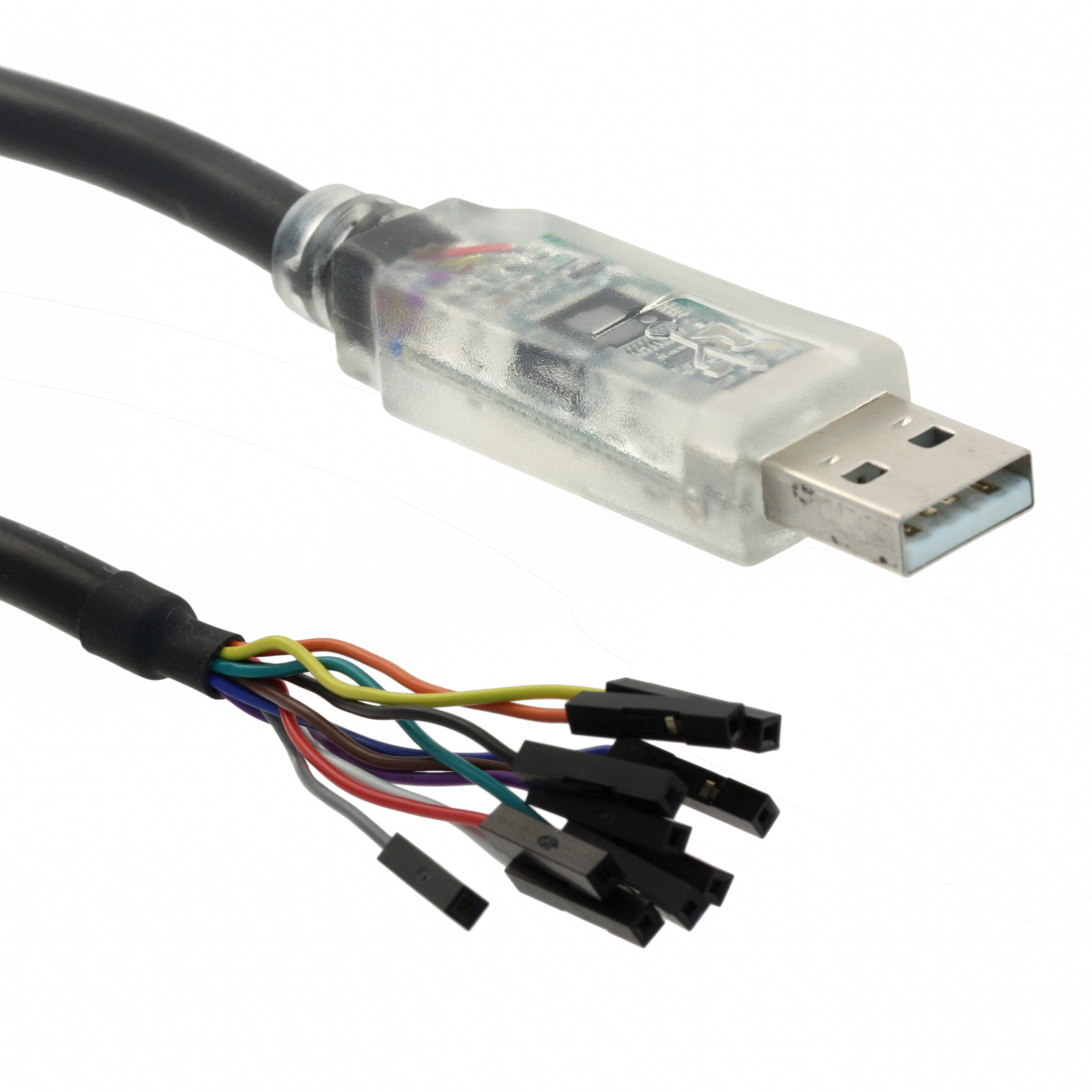 【C232HM-DDHSL-0】CABLE USB HS I2C/JTAG 3.3V