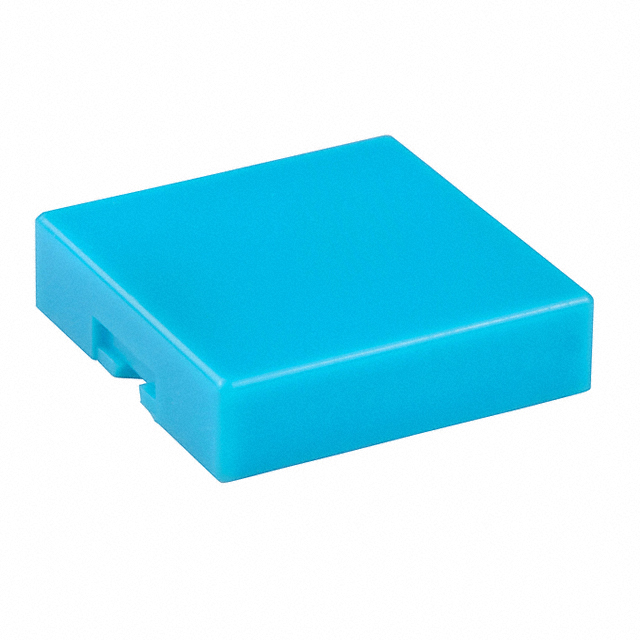 CAP PUSHBUTTON SQUARE BLUE【AT4073G】