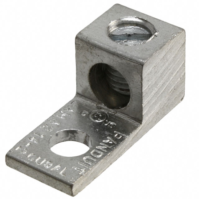 【LAMA2-14-QY】CONN TERM RECT LUG 2-14 AWG #1/4