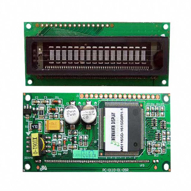 【M0116SD-161SDBR1-1】MODULE VF CHAR 1X16 5.29MM