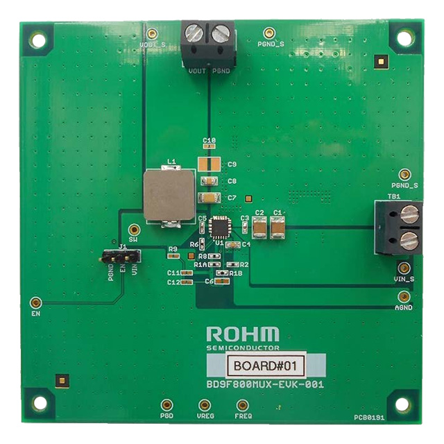 EVAL BOARD FOR BD9F800【BD9F800MUX-EVK-001】