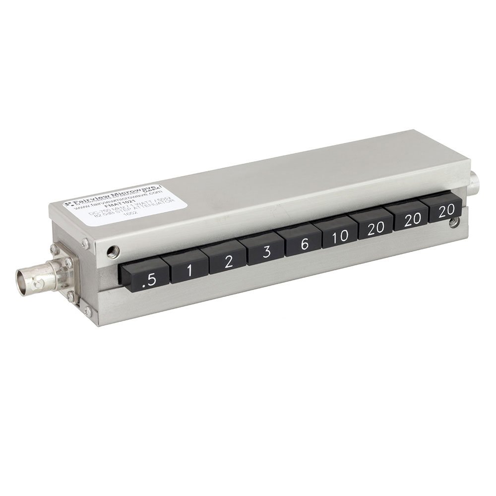 【FMAT1021】STEP ATTN JACK BNC 0.75 GHZ 1 W