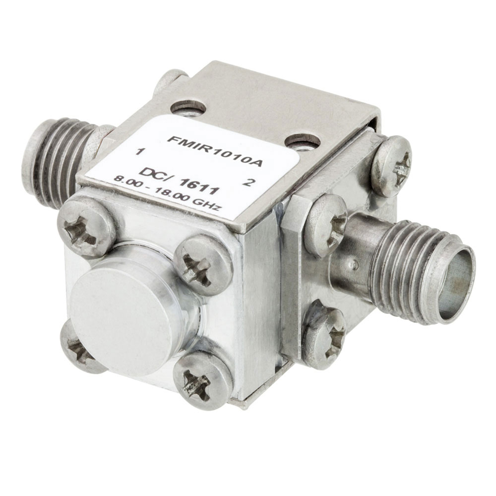 【FMIR1010A】ISOLATOR SMA JACK 8GHZ-18GHZ 50