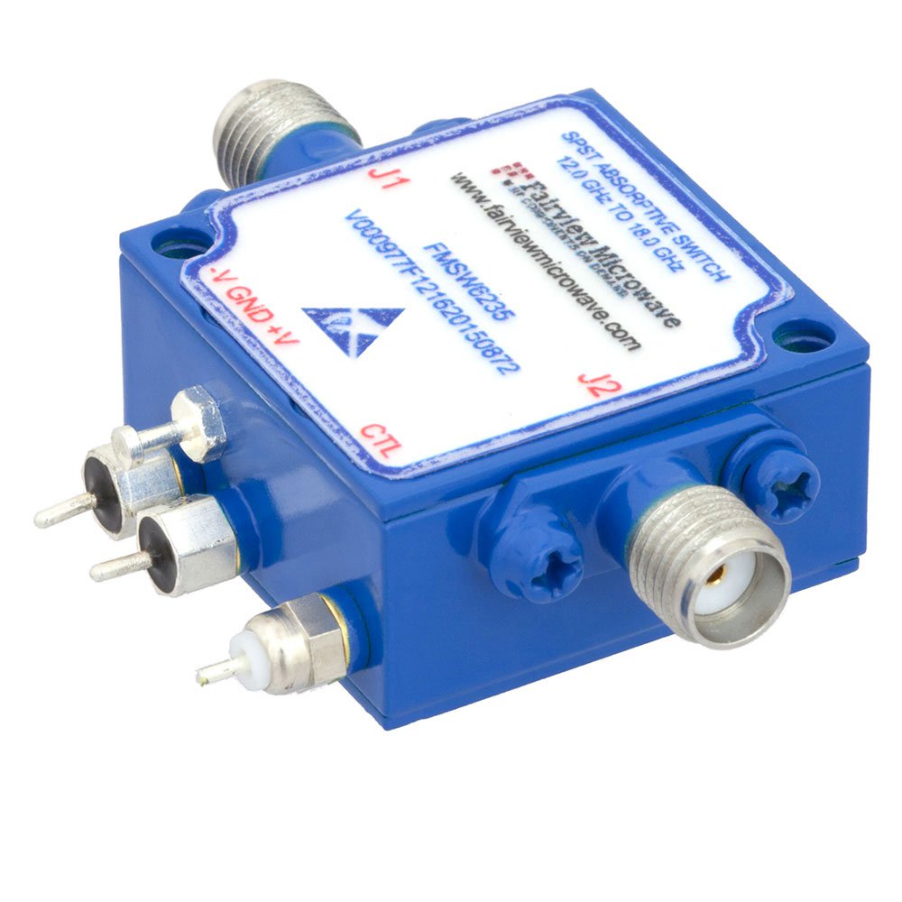 【FMSW6235】PIN DIODE SWITCH SMA SPST 18GHZ