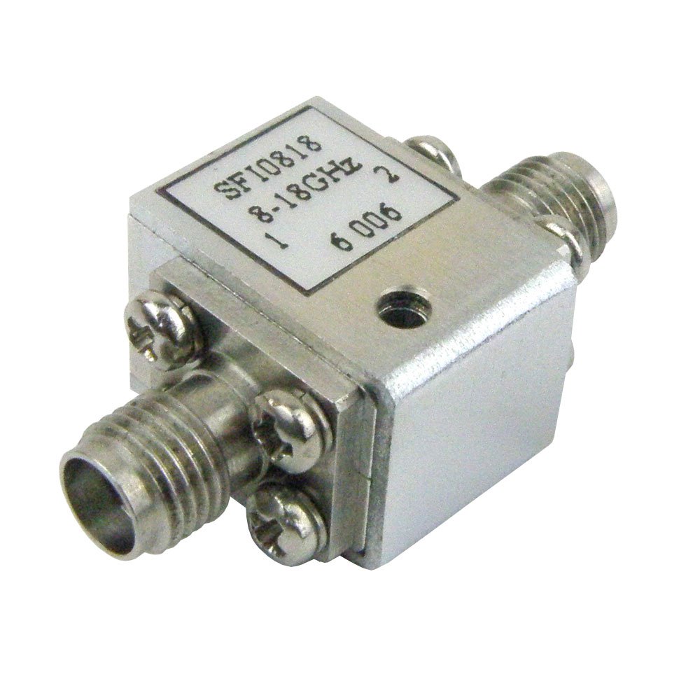 【SFI0818】ISOLATOR SMA JACK 8GHZ-18GHZ 10