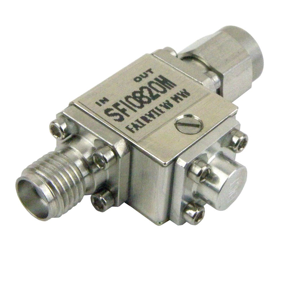 【SFI0820M】ISOLATOR SMA JACK 8GHZ-20GHZ 10