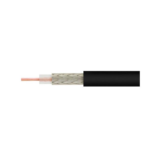 【RG174-BULK】CBL COAX BLK PVC JACKET 1=1'