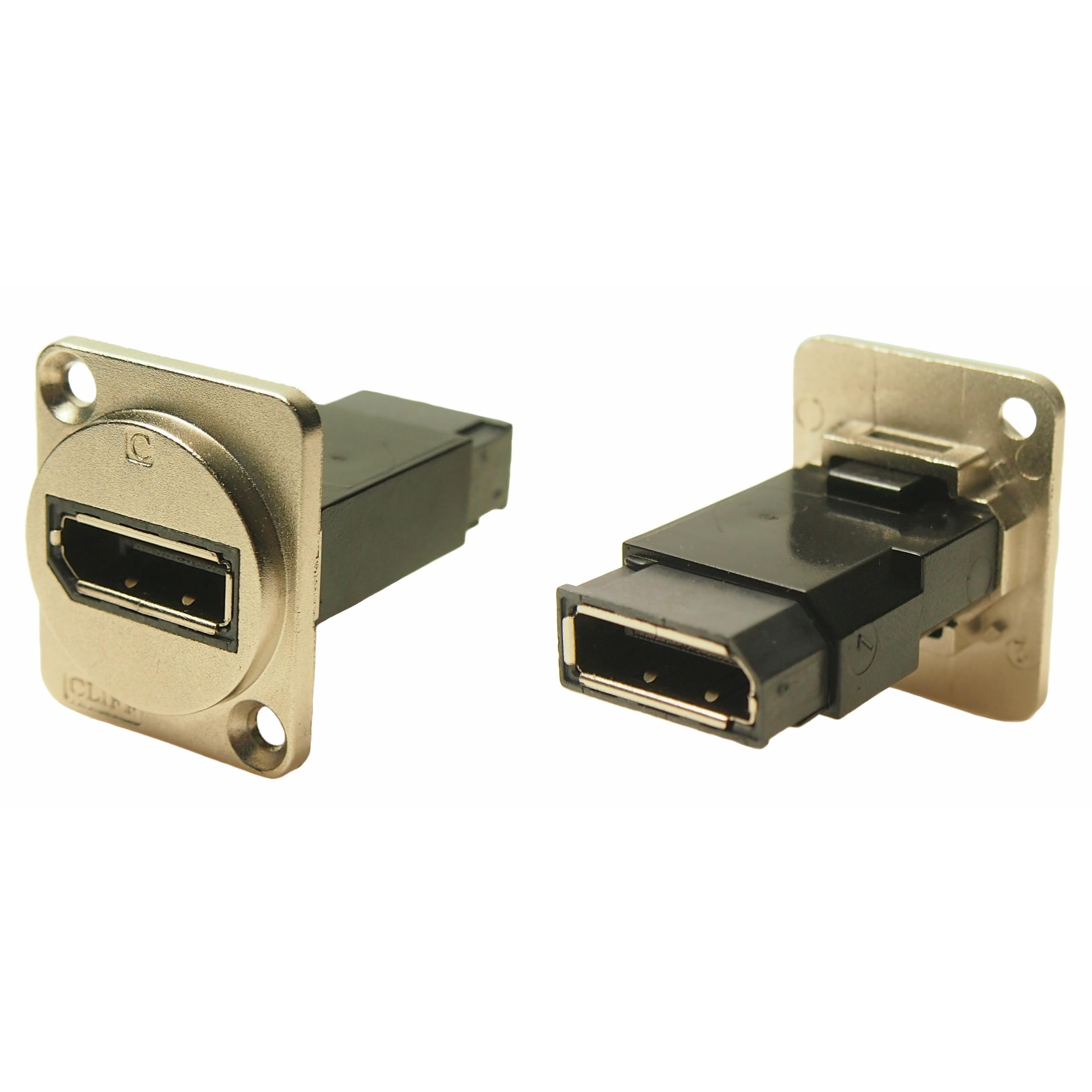 【CP30233M】FT METAL DISPLAYPORT F-F CSK