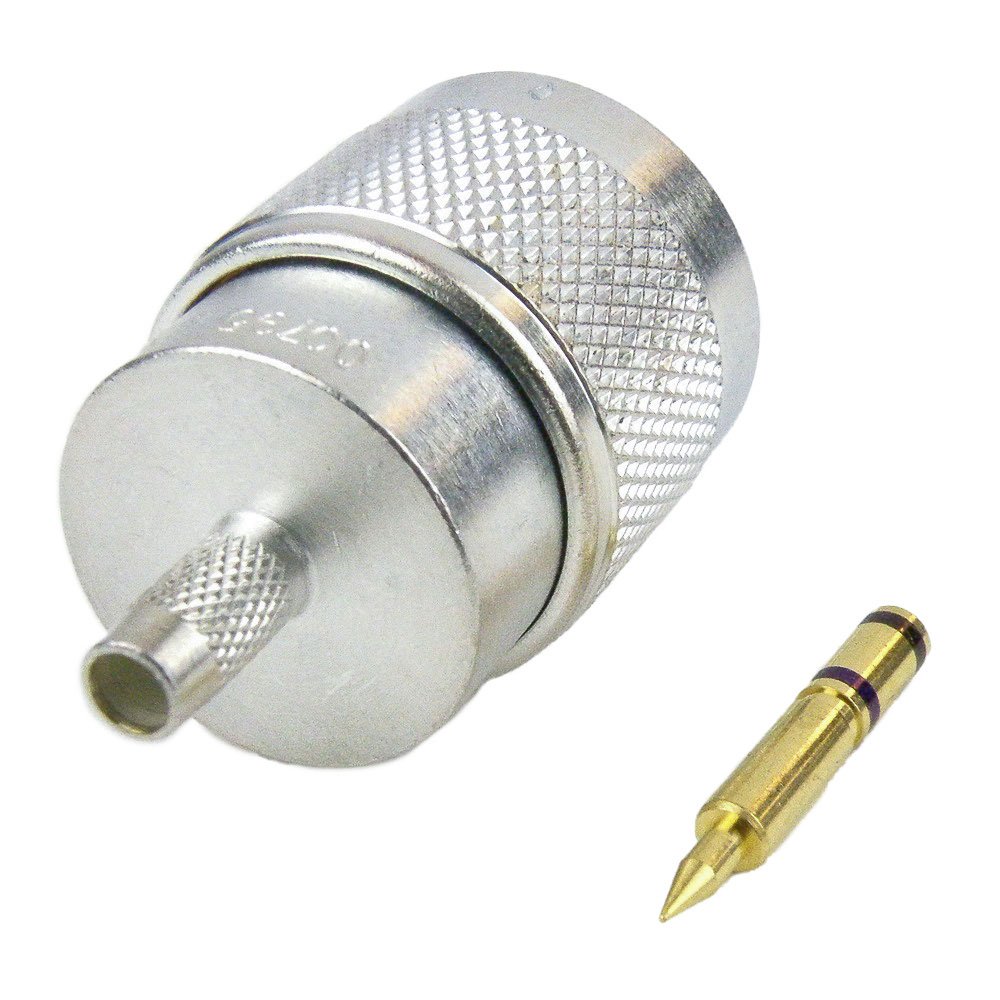 【M39012/01-0503】CONN PLUG CRIMP/SOLDER TYPE N