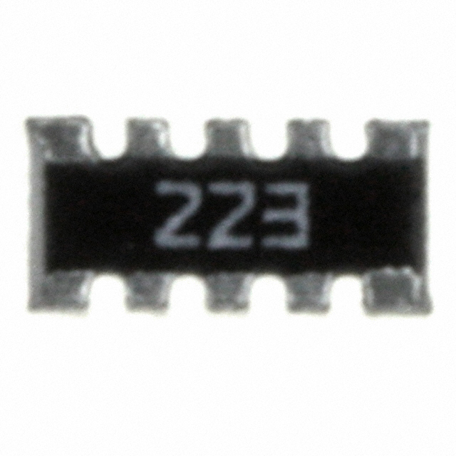 【746X101223JP】RES ARRAY 8 RES 22K OHM 1206 [digi-reel品]