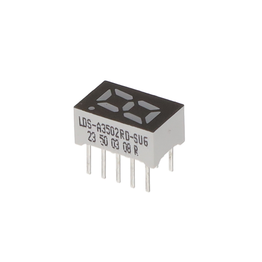 【LDS-A3502RD-SUG】DISPLAY 7SEG 0.32" SGL GRN 10DIP