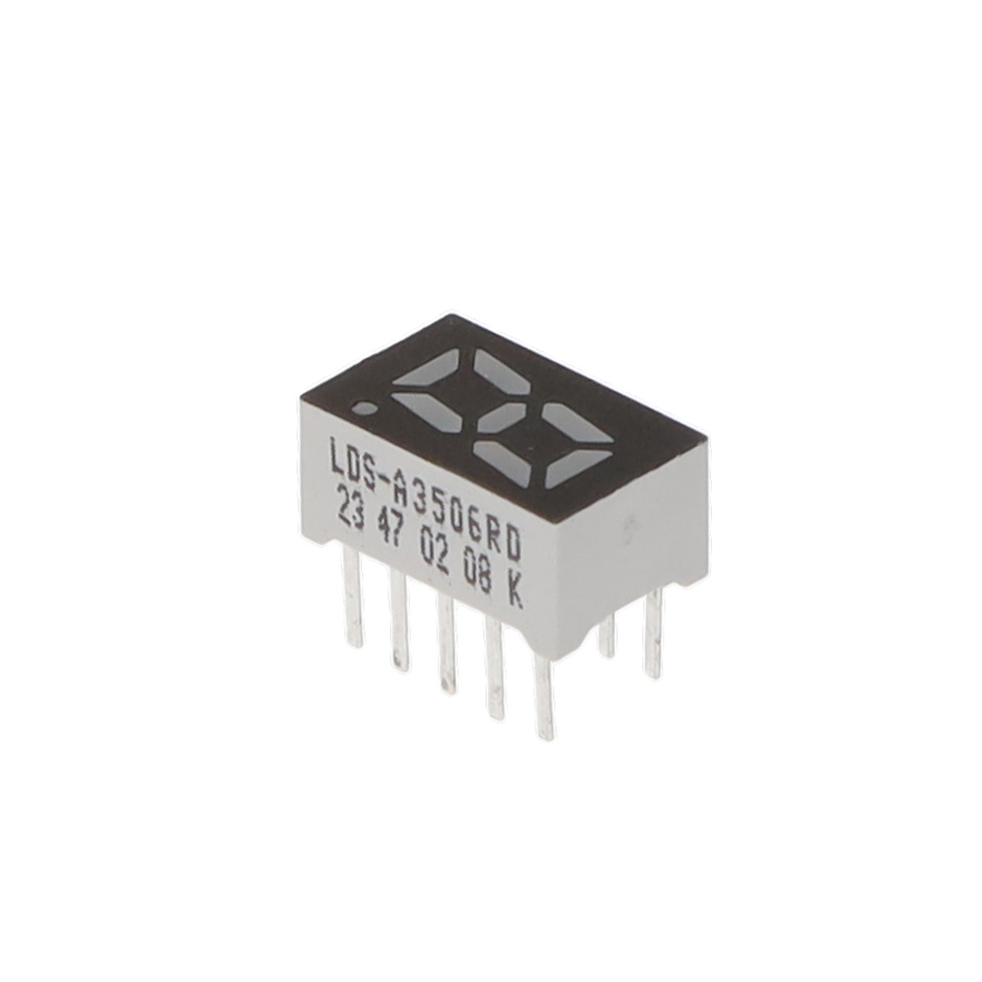 【LDS-A3506RD】DISPLAY 7SEG 0.32" SGL RED 10DIP