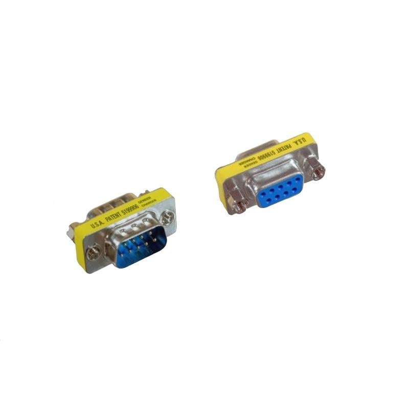 DSUB GENDER CHANGER DB9 M/F【MINIGC-9B6】