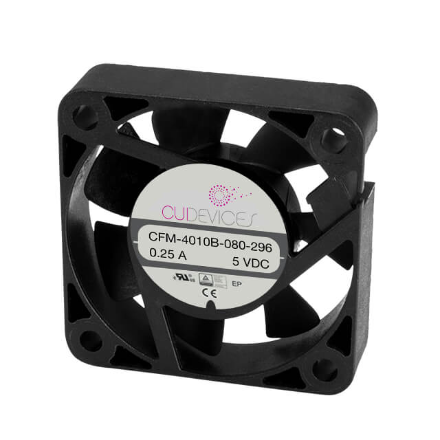 DC AXIAL FAN, 40 MM SQUARE, 15 M【CFM-4015B-165-256】
