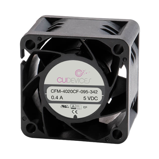 DC AXIAL FAN, 40 MM SQUARE, 20 M【CFM-4020CF-175-306】