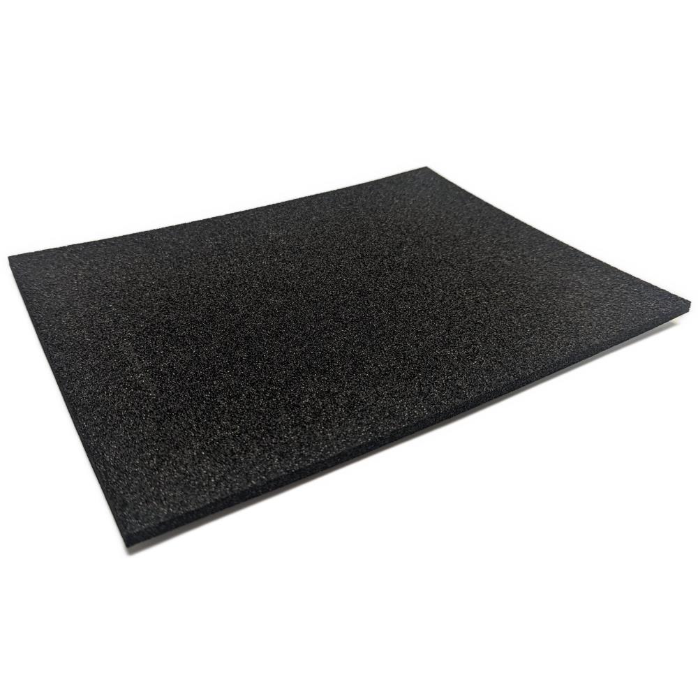 【ESD-FOAM-BLACK-12X9X0.25】BLACK ESD FOAM, LEAD INSERTION G