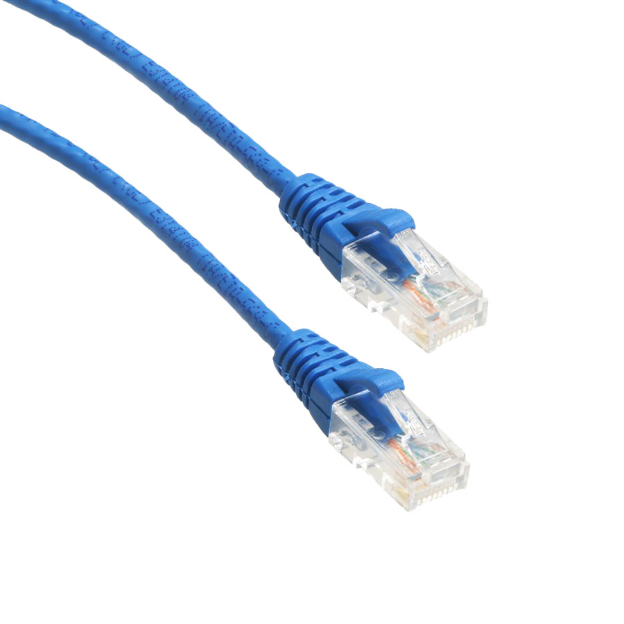 UTP SLIM CAT6A 28AWG BLUE 7'【MP-6A28GNSBLU-007】