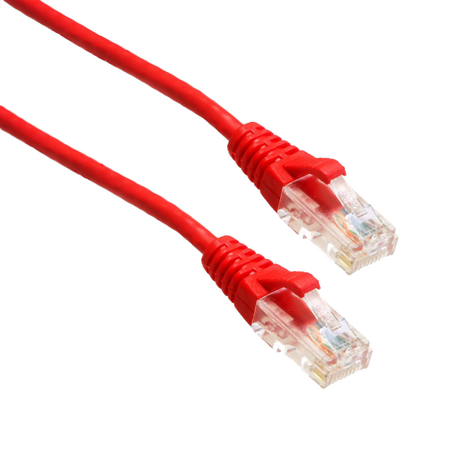 UTP SLIM CAT6A 28AWG RED 14'【MP-6A28GNSRED-014】