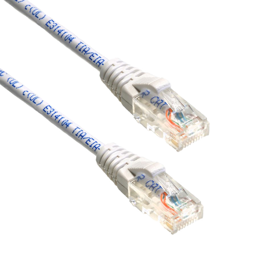 UTP SLIM CAT6A 28AWG WHITE 14'【MP-6A28GNSWHT-014】