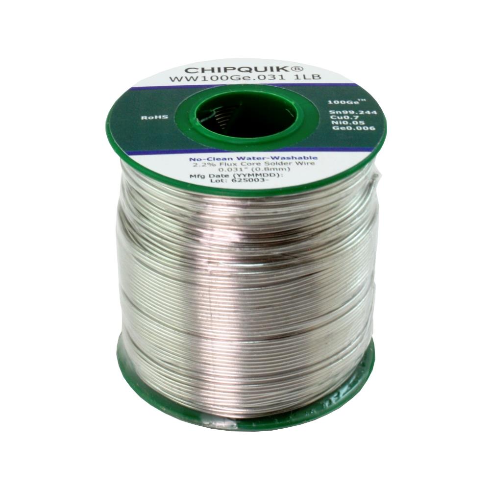 【WW100GE.031 1LB】GERMANIUM DOPED SOLDER WIRE SN/C