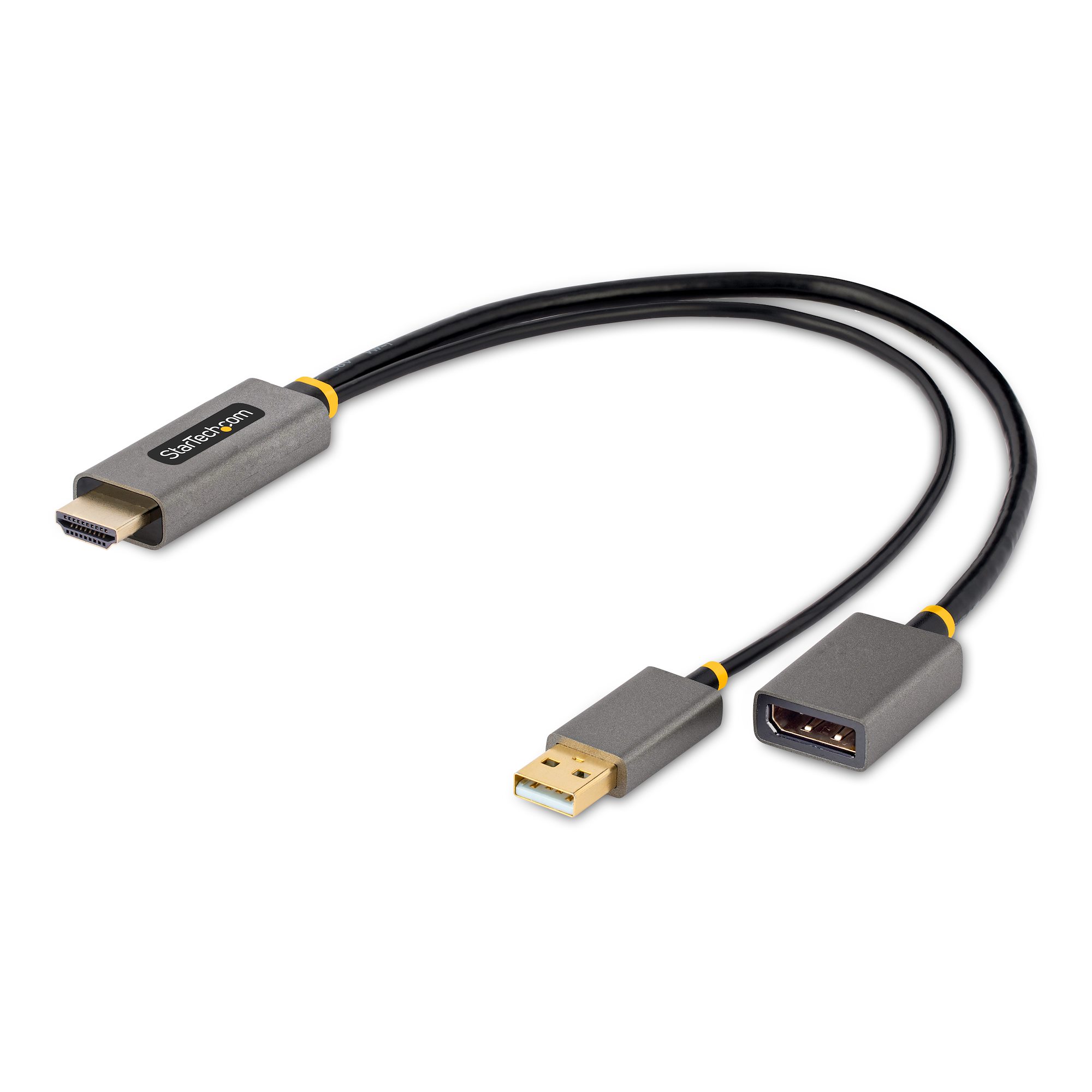 【128-HDMI-DISPLAYPORT】1FT (30CM) HDMI TO DISPLAYPORT A