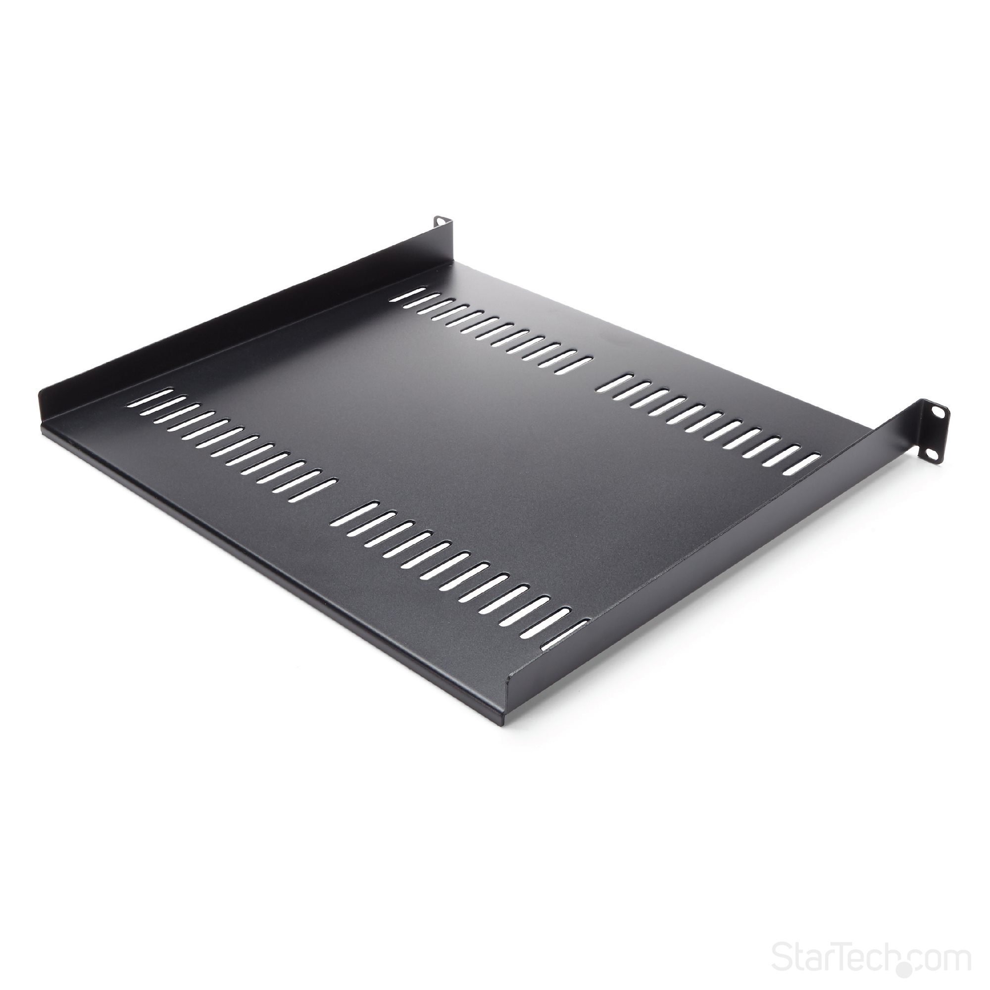 VENTED 1U RACK SHELF - 16IN DEEP【CABSHELF116V】