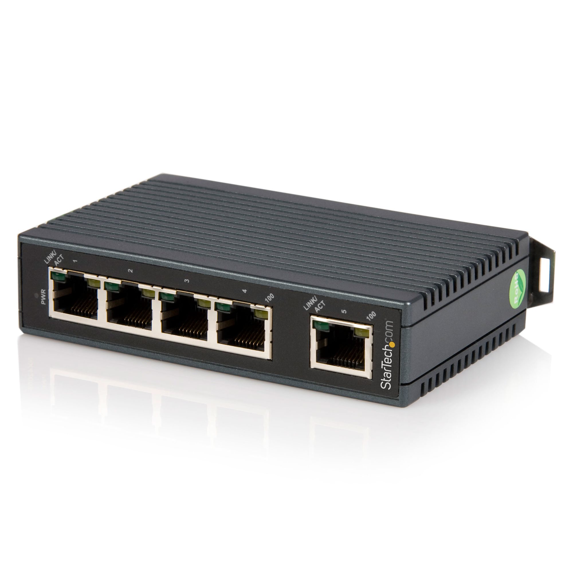 【IES5102】5 PORT INDUSTRIAL ETHERNET SWITC