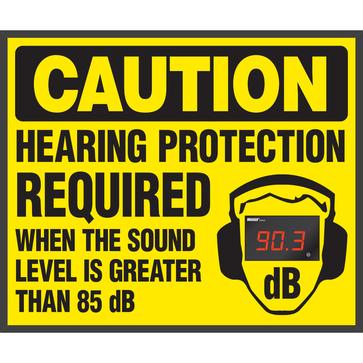 DECIBEL STATUS SIGN HEARING PROT【1136216】