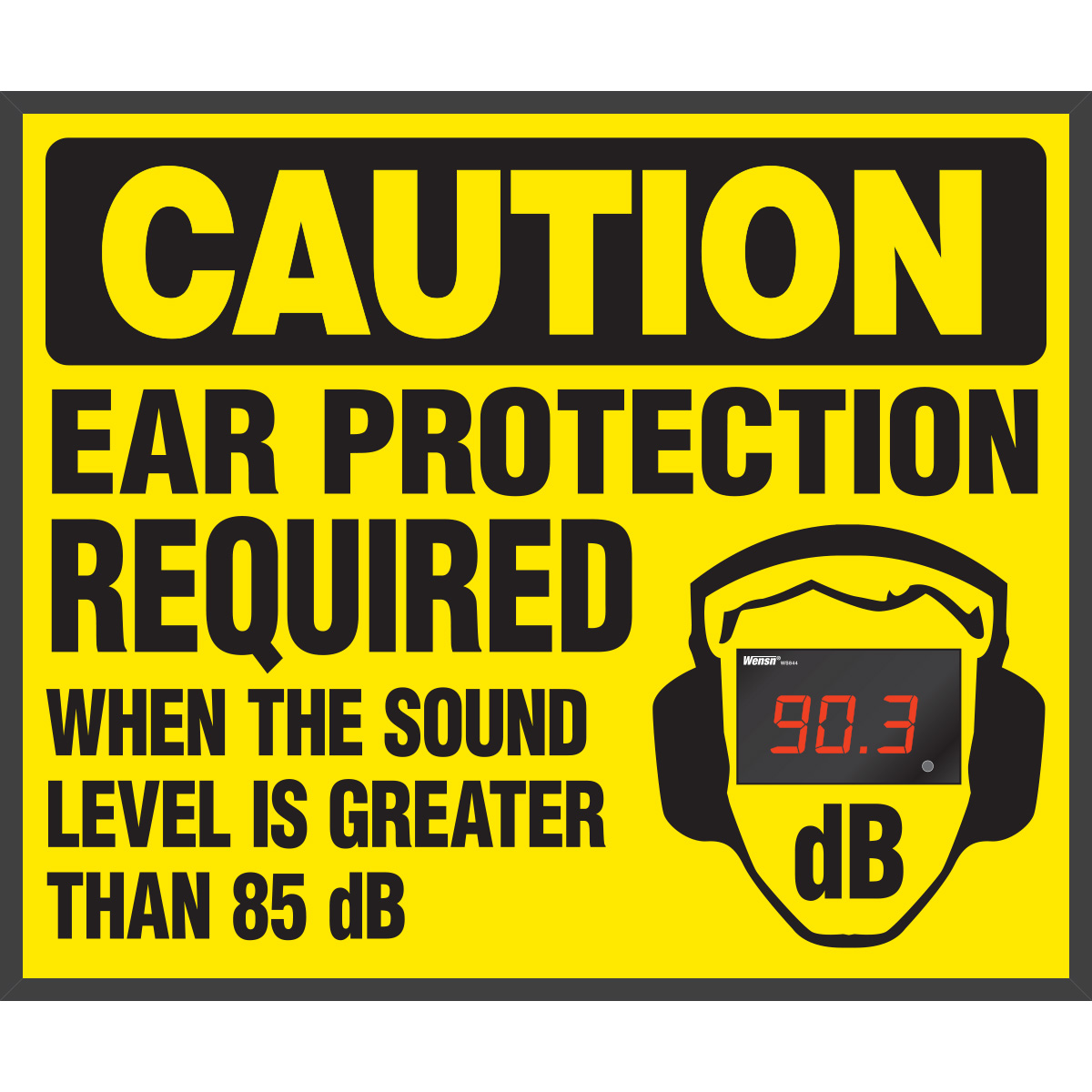 【1136217】DECIBEL STATUS SIGN EAR PROTECTI