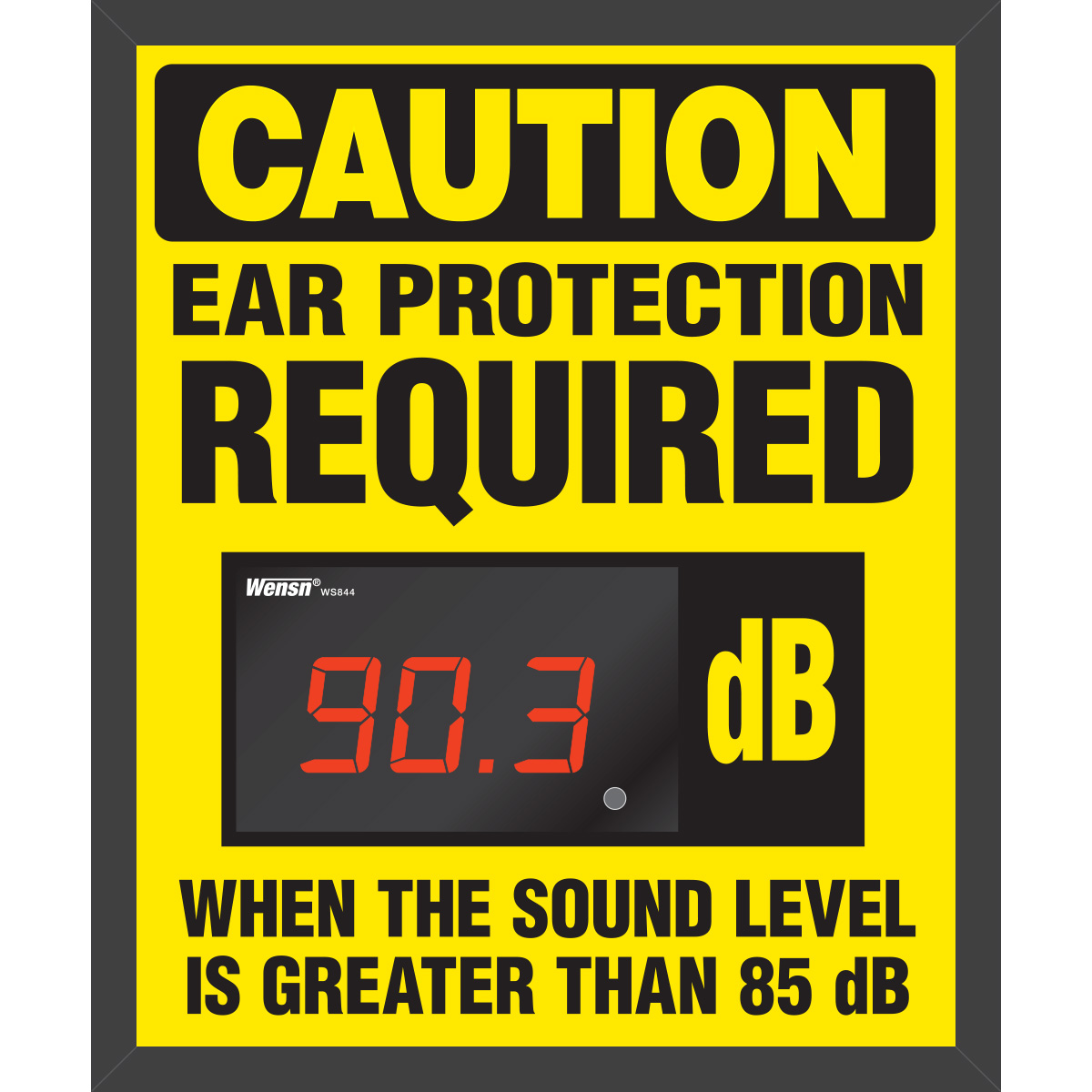 【1136229】DECIBEL STATUS SIGN EAR PROTECTI