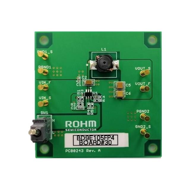 【BD9E105FP4-EVK-001】EVALUATION BOARD OF BD9E105FP4