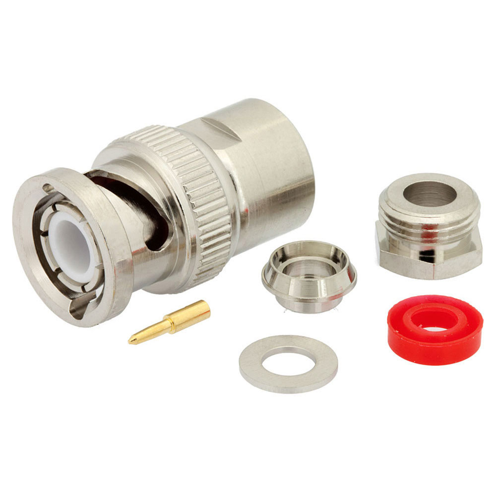 CONN PLUG CLAMP/SOLDER BNC【FMCN1566】