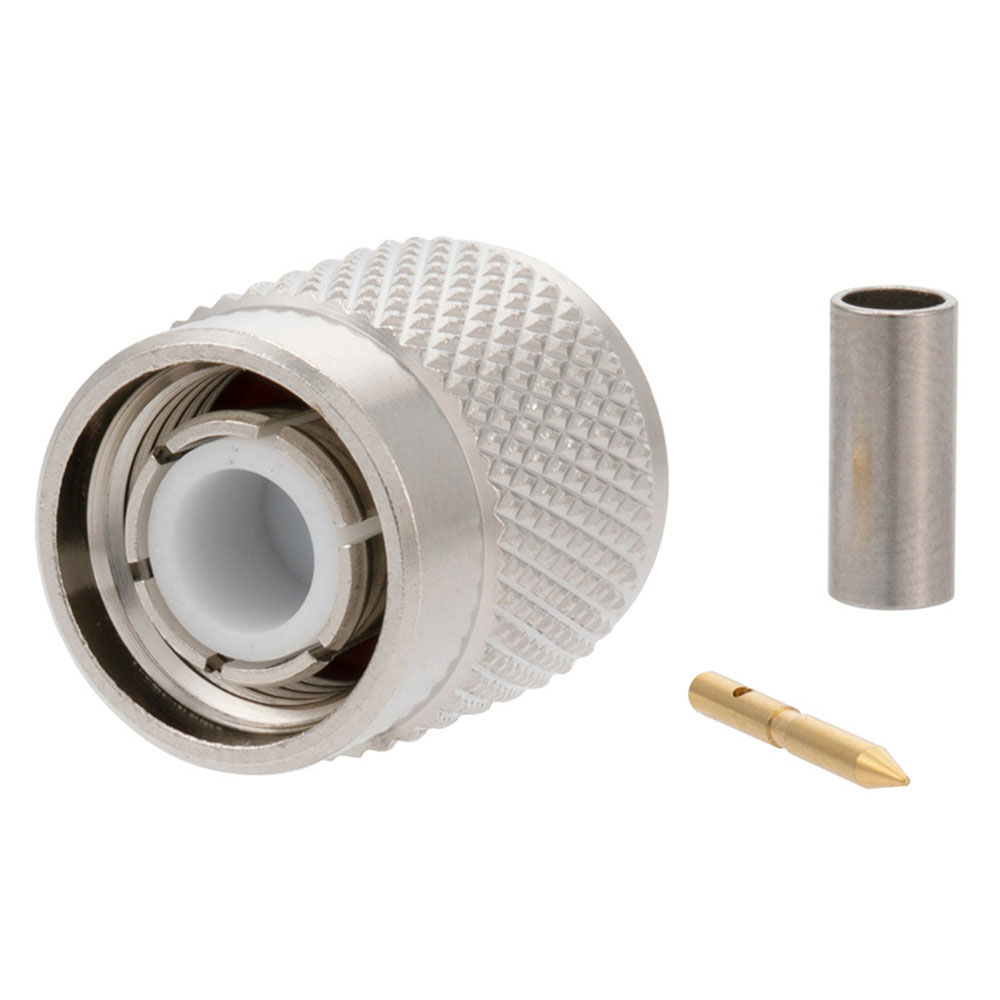 CONN PLUG CRIMP/SOLDER TNC【FMCN1728】