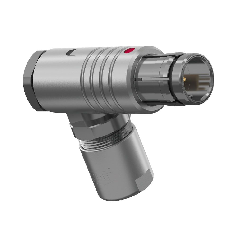 【W10F1C-P02MJG0-4000】ODU MINI-SNAP PLUG, R/A, SZ 0, S