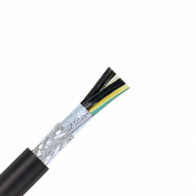 CABLE 4COND 18AWG BLK SHLD FEET【2218040】