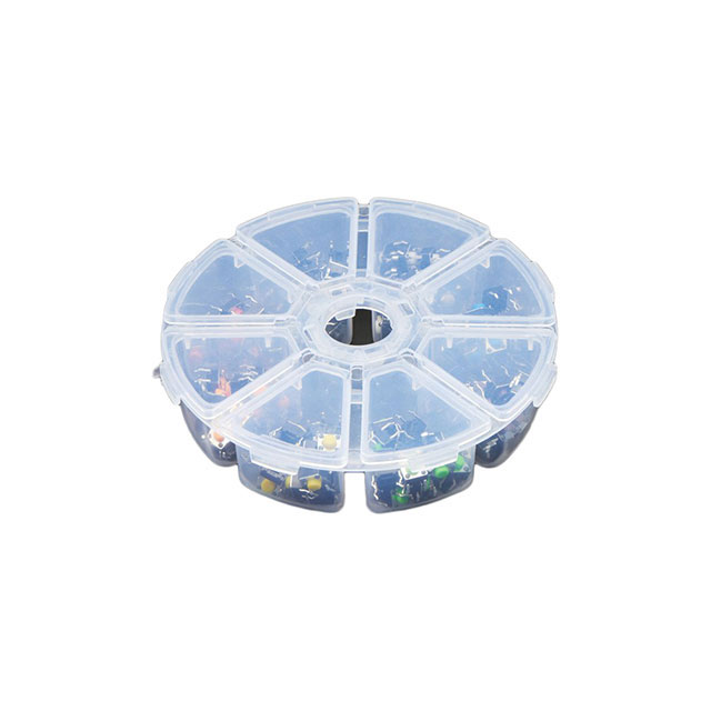 6MM RAINBOW TACTILE BUTTON DELUX【4184】