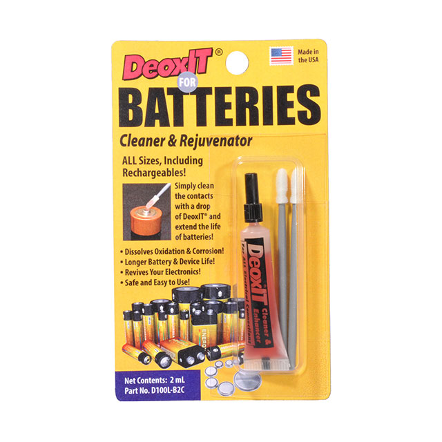 【D100L-B2C】DEOXIT FOR BATTERIES, CONNECTOR