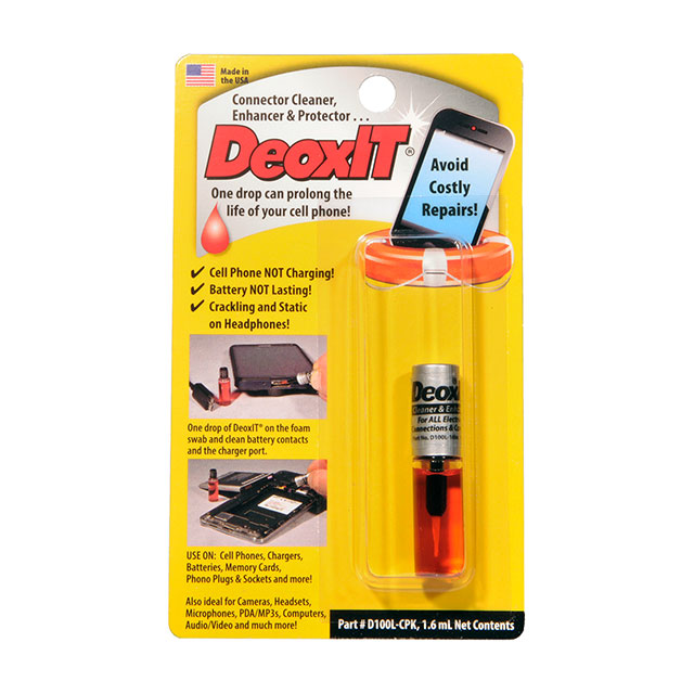 【D100L-CPK】DEOXIT CELL PHONE CONNECTOR CLE