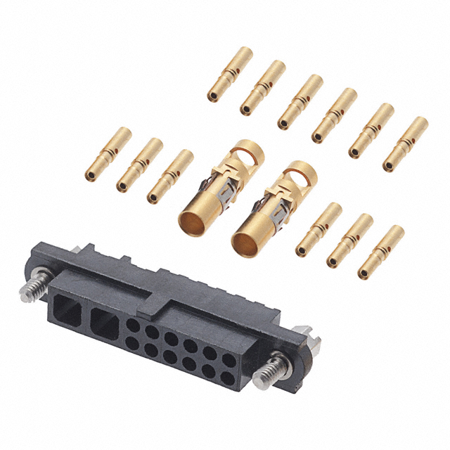 CONN RCPT 14POS CRIMP 24-28AWG【M80-4C11205F1-02-325-00-000】