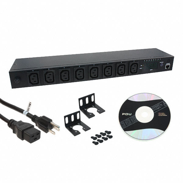 【OSP-H16-23-08-N1】PDU 8OUT RACK 230V W/SENSORS