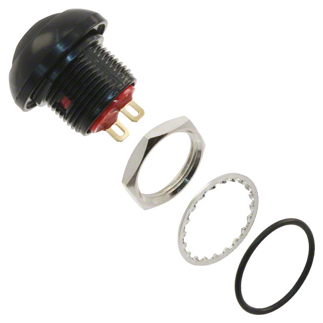 【RP8300B2M1CEBLKBLKNIL】SWITCH PB SPST-NO 200MA 250V
