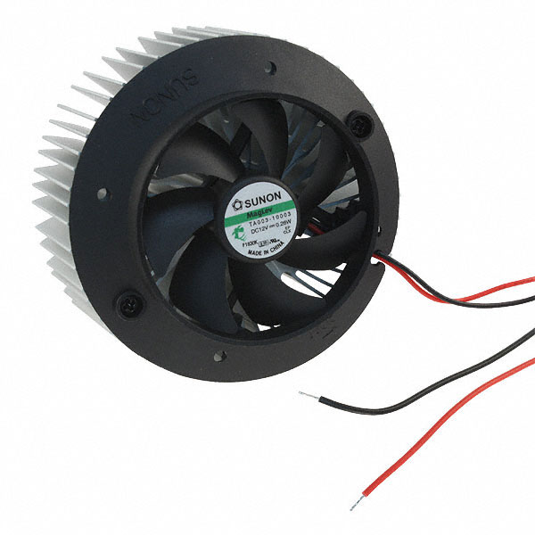 【TA003-10003】LED HEATSINK W/FAN 12V 60X15MM