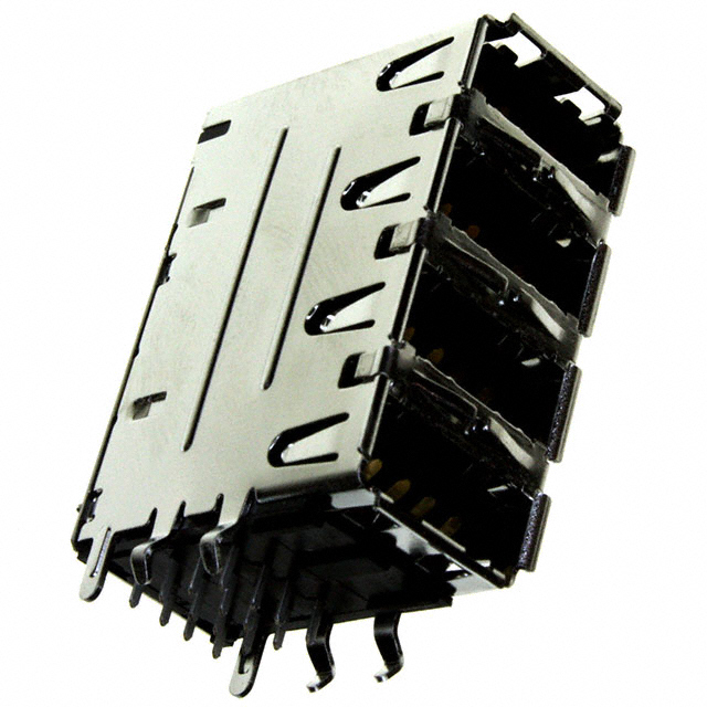 【0678570011】CONN RCPT TYPEA STACK 16POS R/A