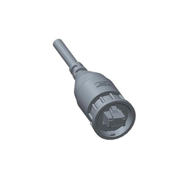 RJ45, LARGE SIZE, 1.5A, OVERMOLD【RJS-5EAMMM-LL7E50】