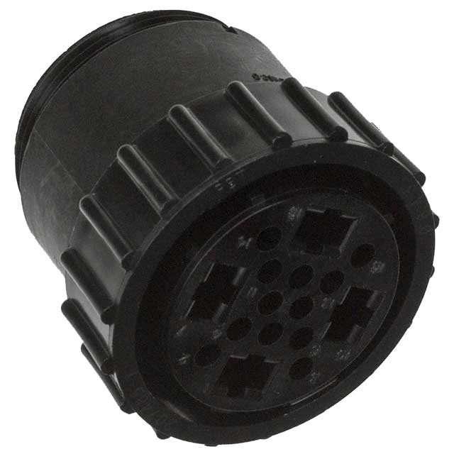 【207485-1】CONN PLG HSG FMALE 16POS INLINE[バルク]